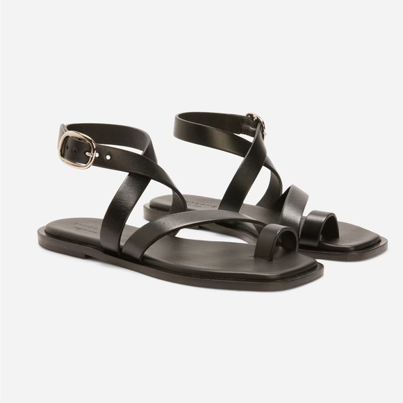 Everlane Shoes - Everlane The Italian Leather Wrap Sandal